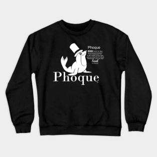 Phoque Crewneck Sweatshirt